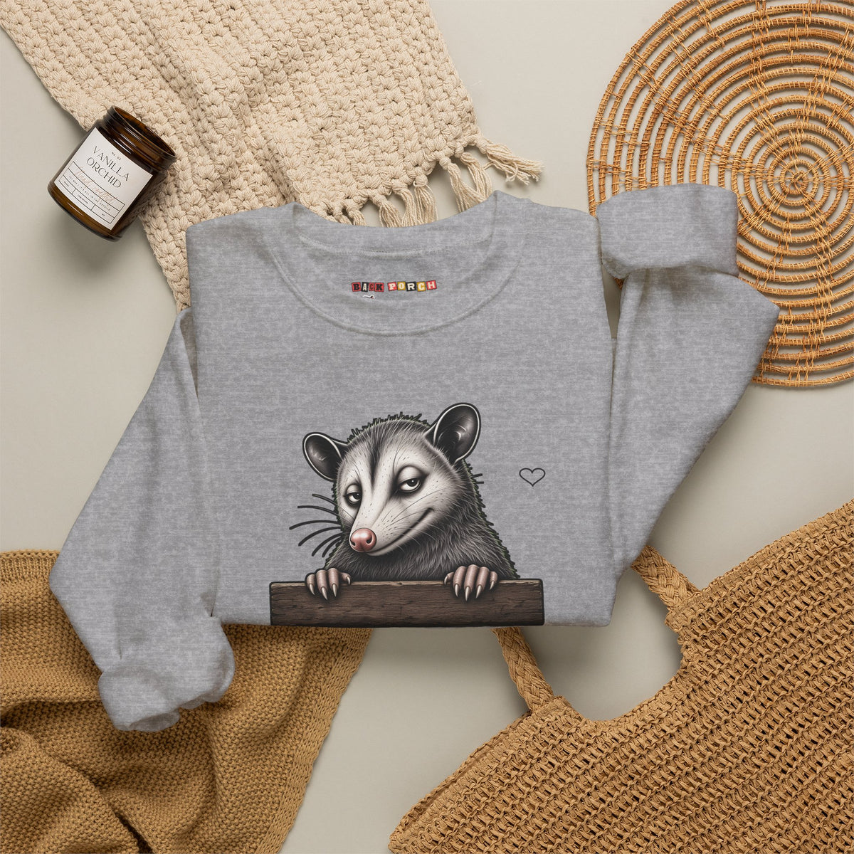 Y'all Need Jesus Side-Eye Possum Sweatshirt