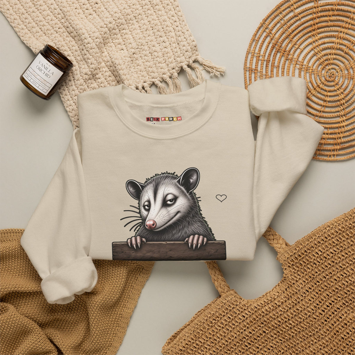 Y'all Need Jesus Side-Eye Possum Sweatshirt