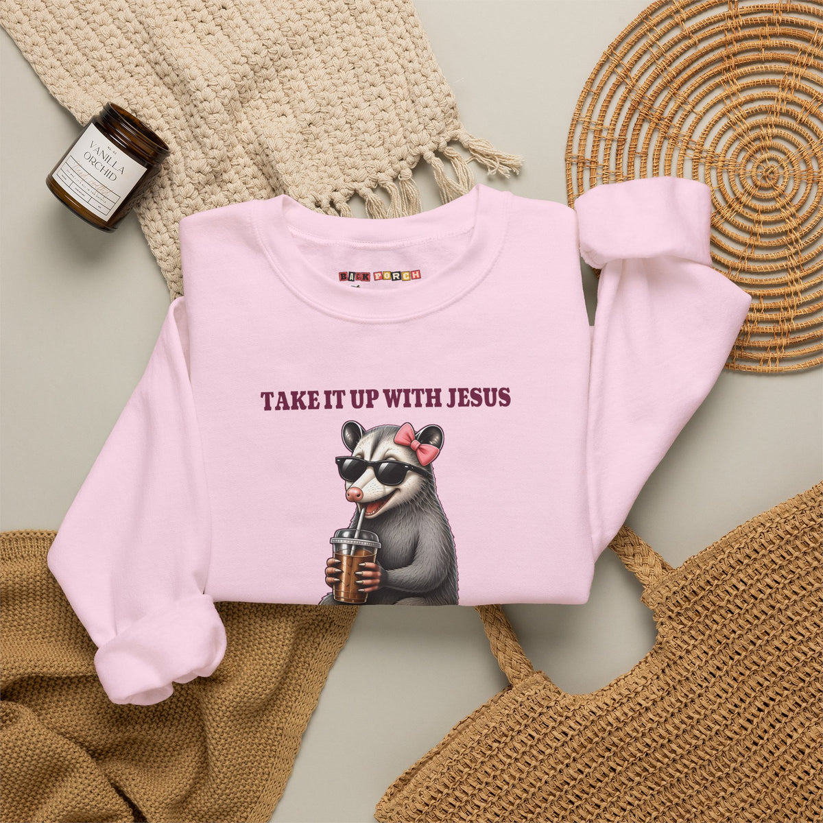 Take It Up With Jesus - Carla Sweatshirt