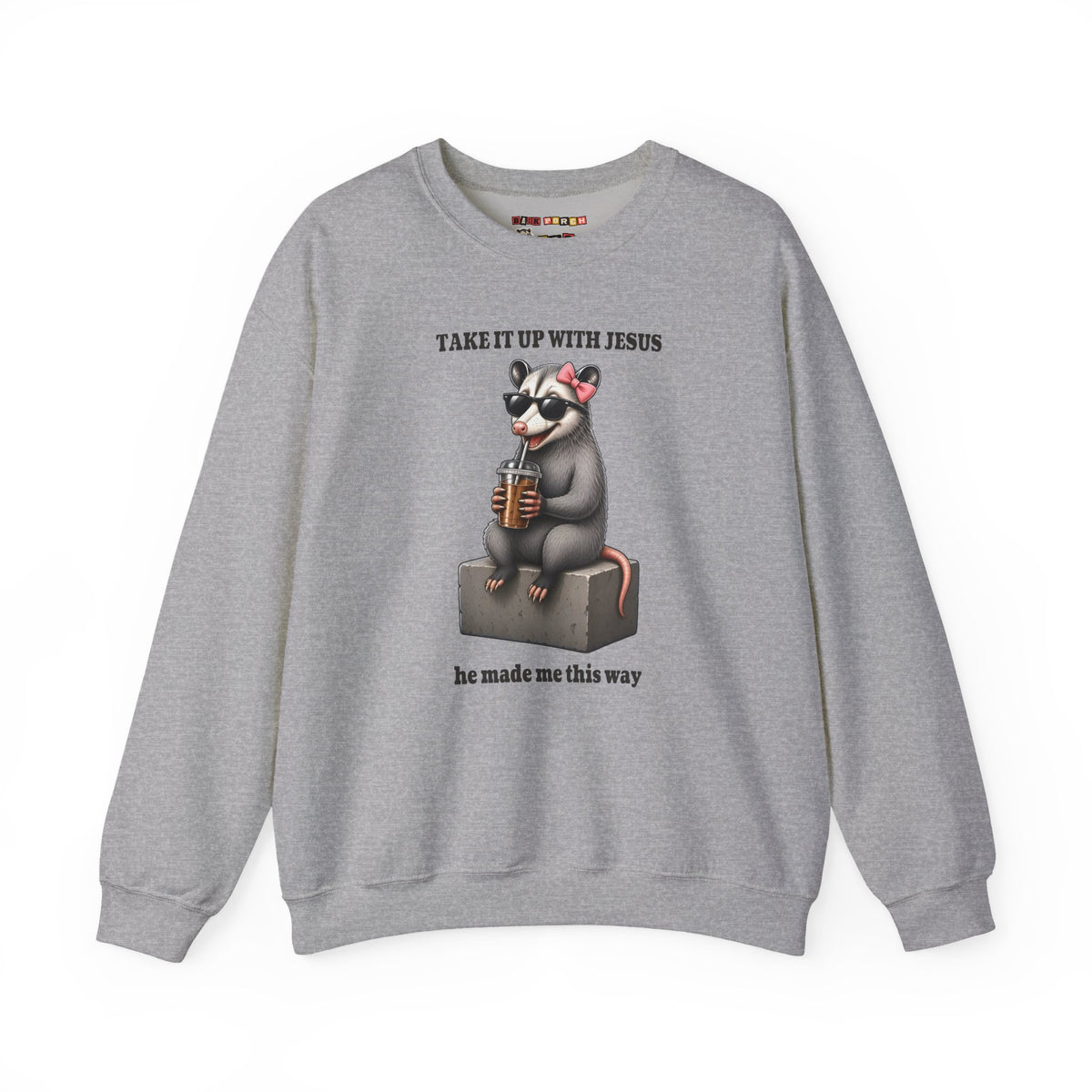 Take It Up With Jesus - Carla Sweatshirt