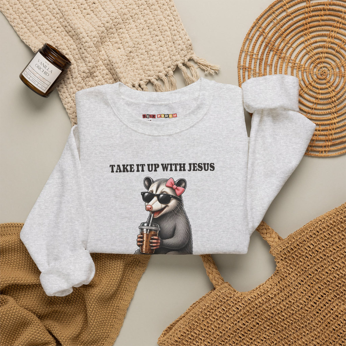 Take It Up With Jesus - Carla Sweatshirt