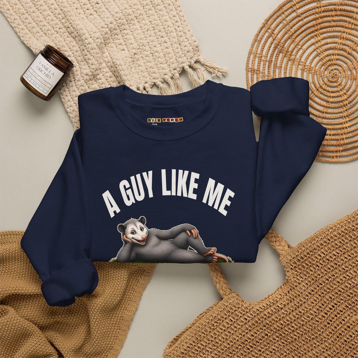 A Guy Like Me Is Hard to Find - Carl the Possum Sweatshirt