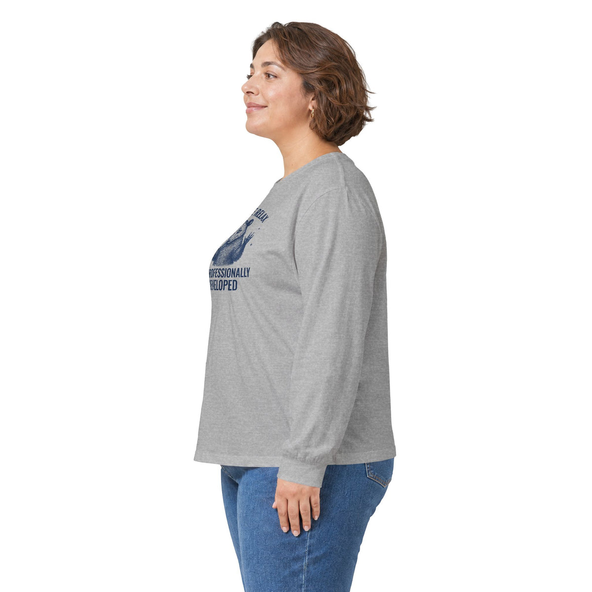 Everyone Relax I'm Professionally Developed - Carl Long Sleeve Tee