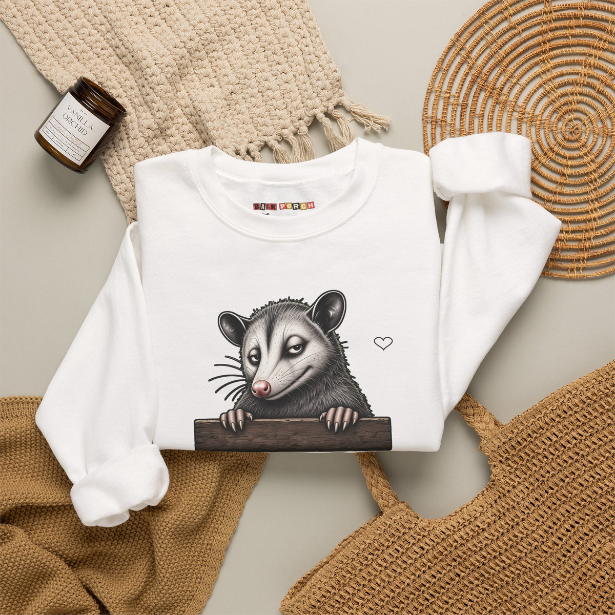 Y'all Need Jesus Side-Eye Possum Sweatshirt