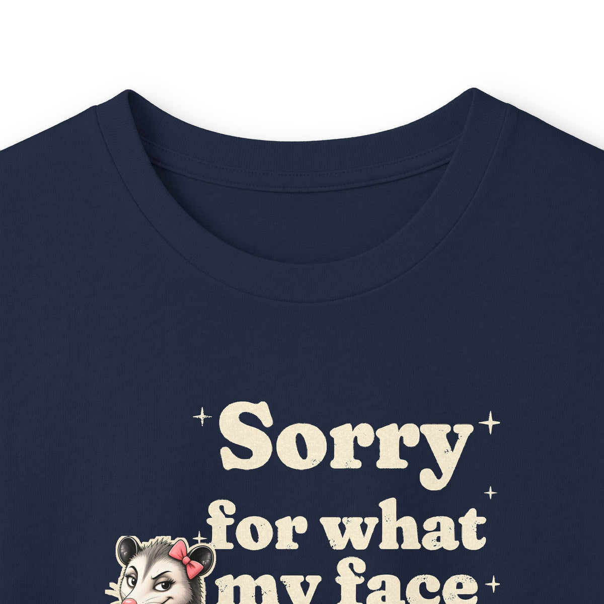 Sorry For What My Face Said Long Sleeve Tee