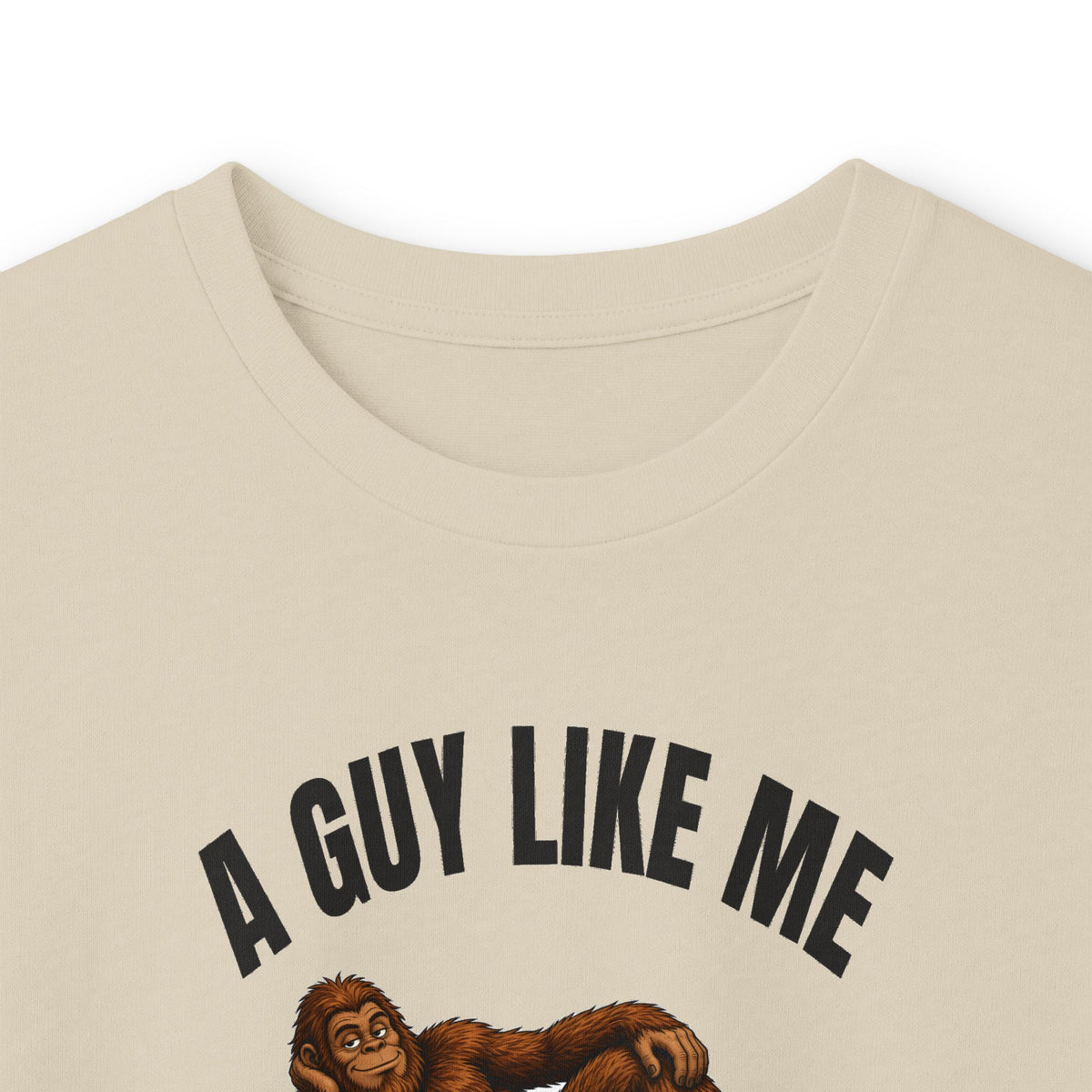 A Guy Like Me Is Hard to Find Bigfoot Long Sleeve Tee