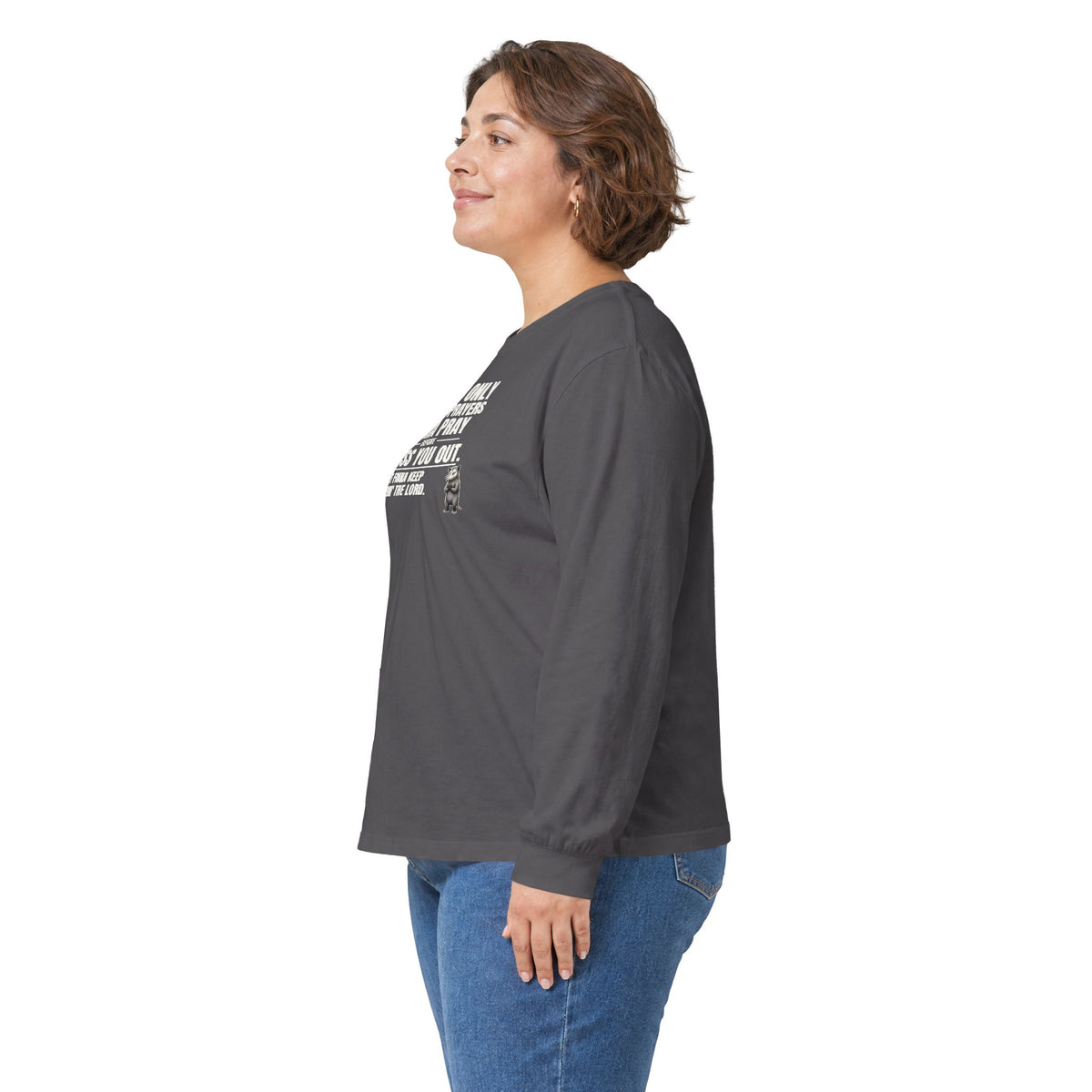 Only So Many Prayers Before I Cuss You Out - Carl Long Sleeve Tee
