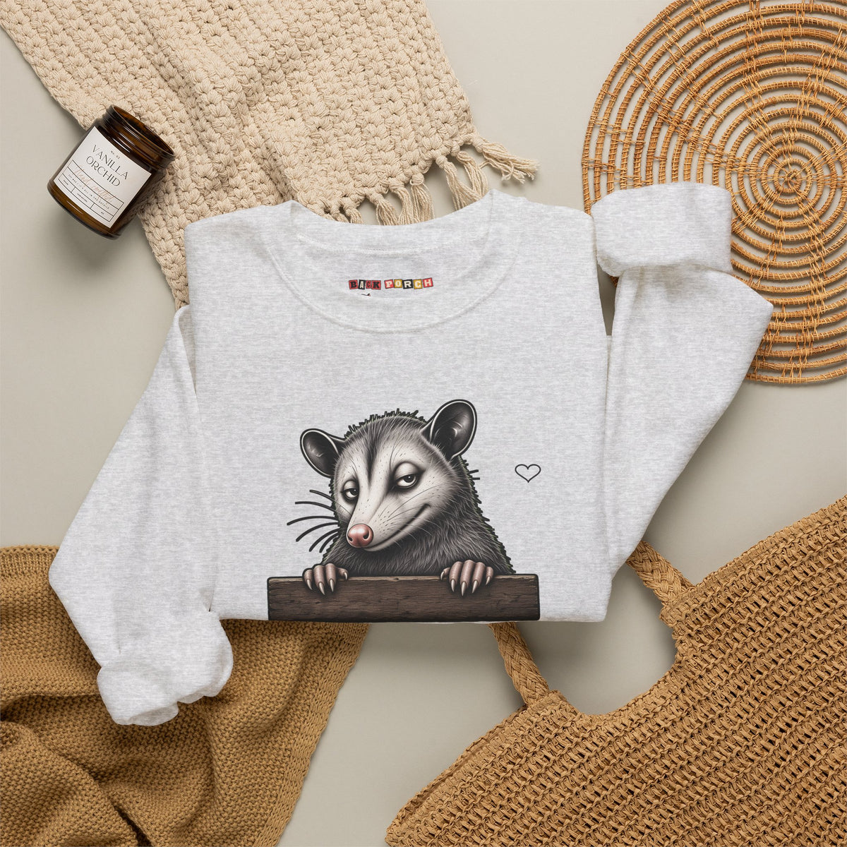 Y'all Need Jesus Side-Eye Possum Sweatshirt