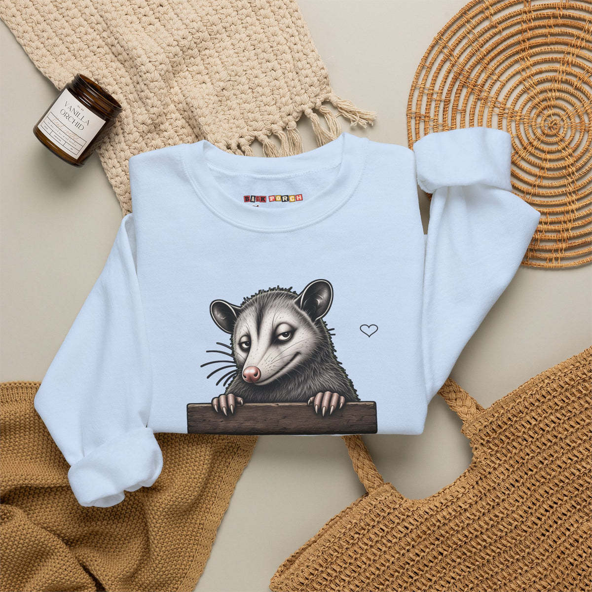 Y'all Need Jesus Side-Eye Possum Sweatshirt