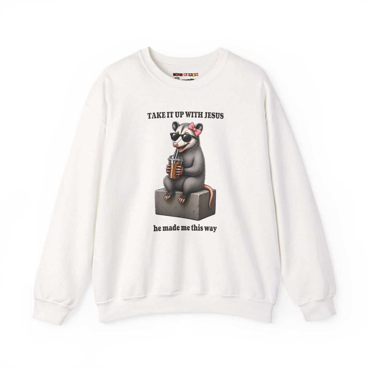 Take It Up With Jesus - Carla Sweatshirt