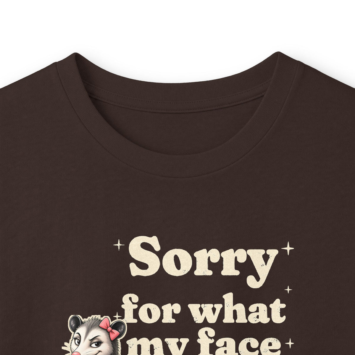 Sorry For What My Face Said Long Sleeve Tee