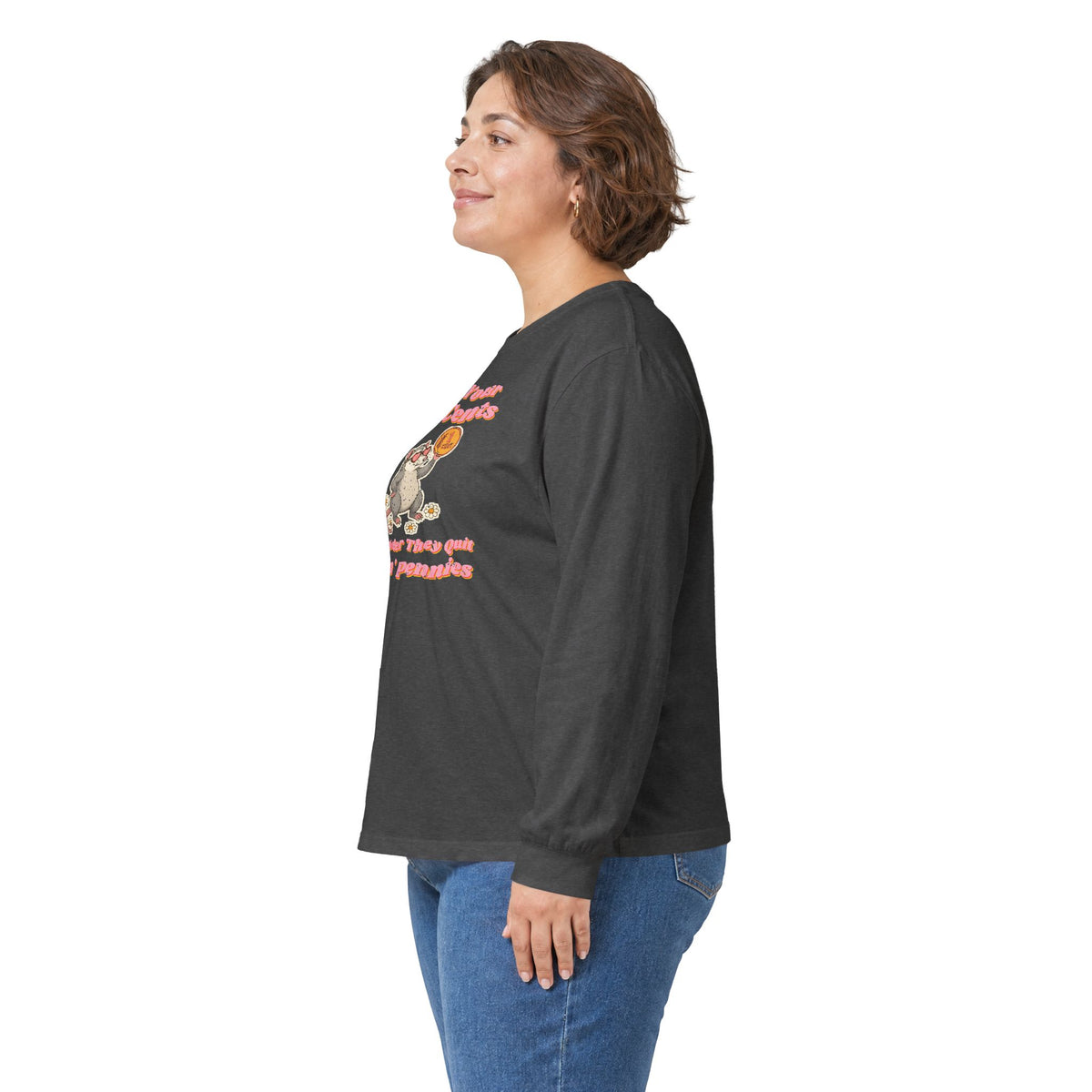Bless Your Two Cents Possum Long Sleeve Tee – Back Porch Sass