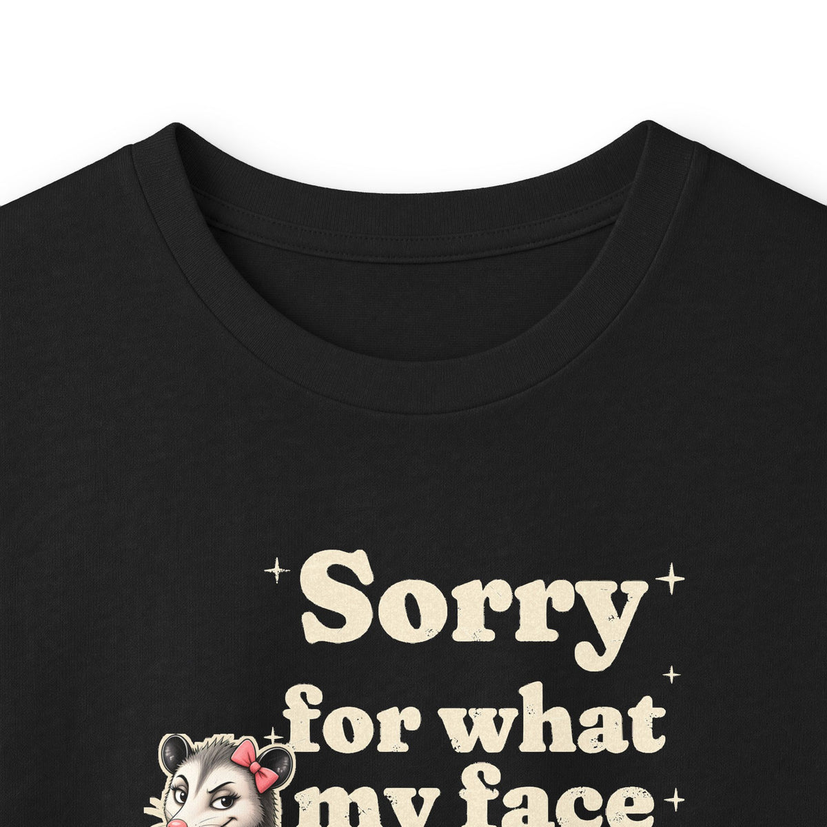 Sorry For What My Face Said Long Sleeve Tee