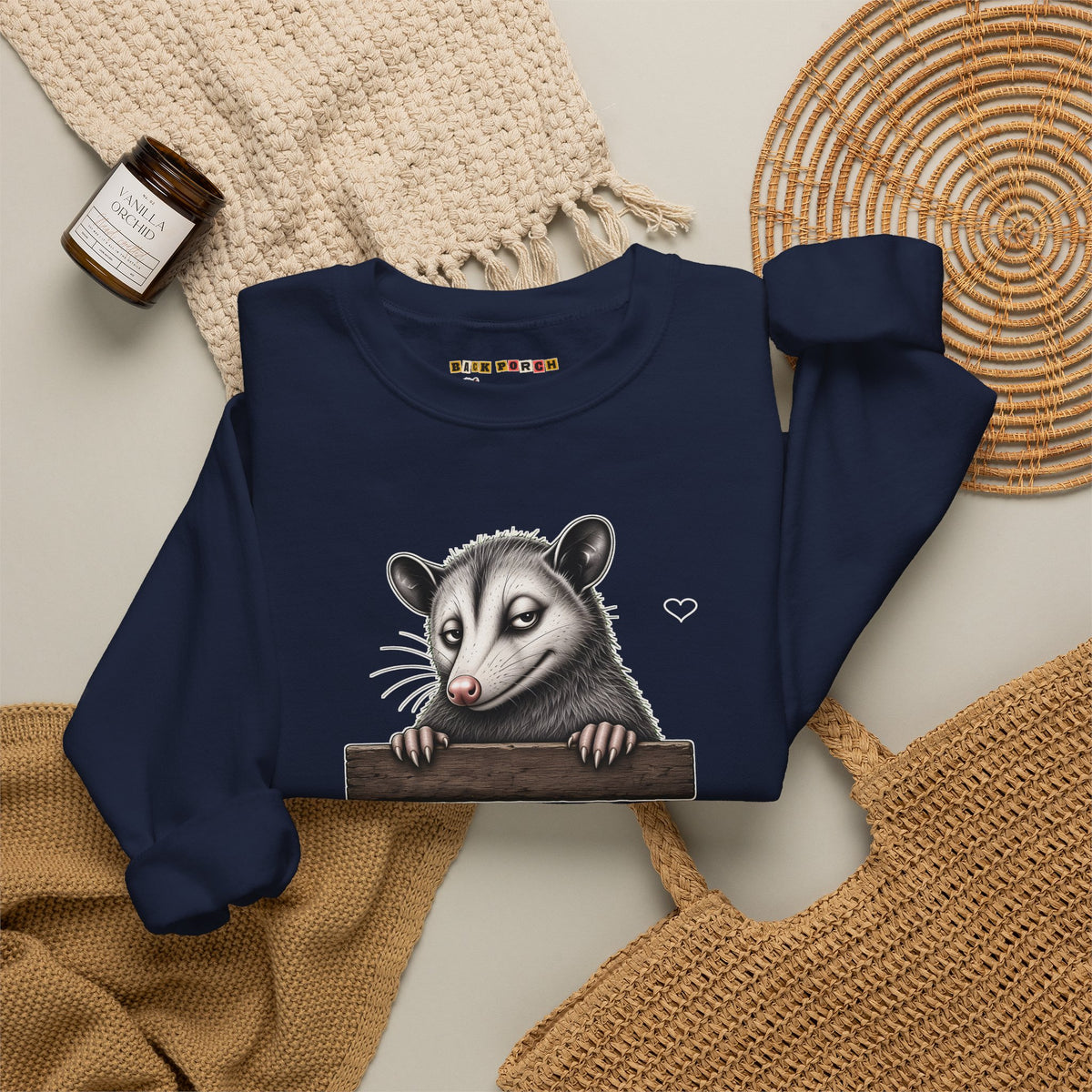 Y'all Need Jesus Side-Eye Possum Sweatshirt