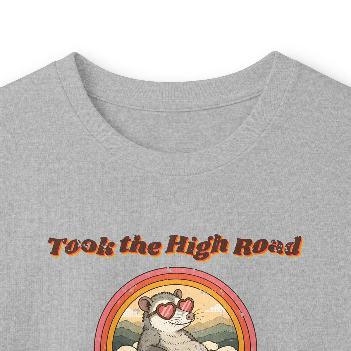 Took the High Road Got Lost Up the Holler Long Sleeve Tee – Back Porch Sass