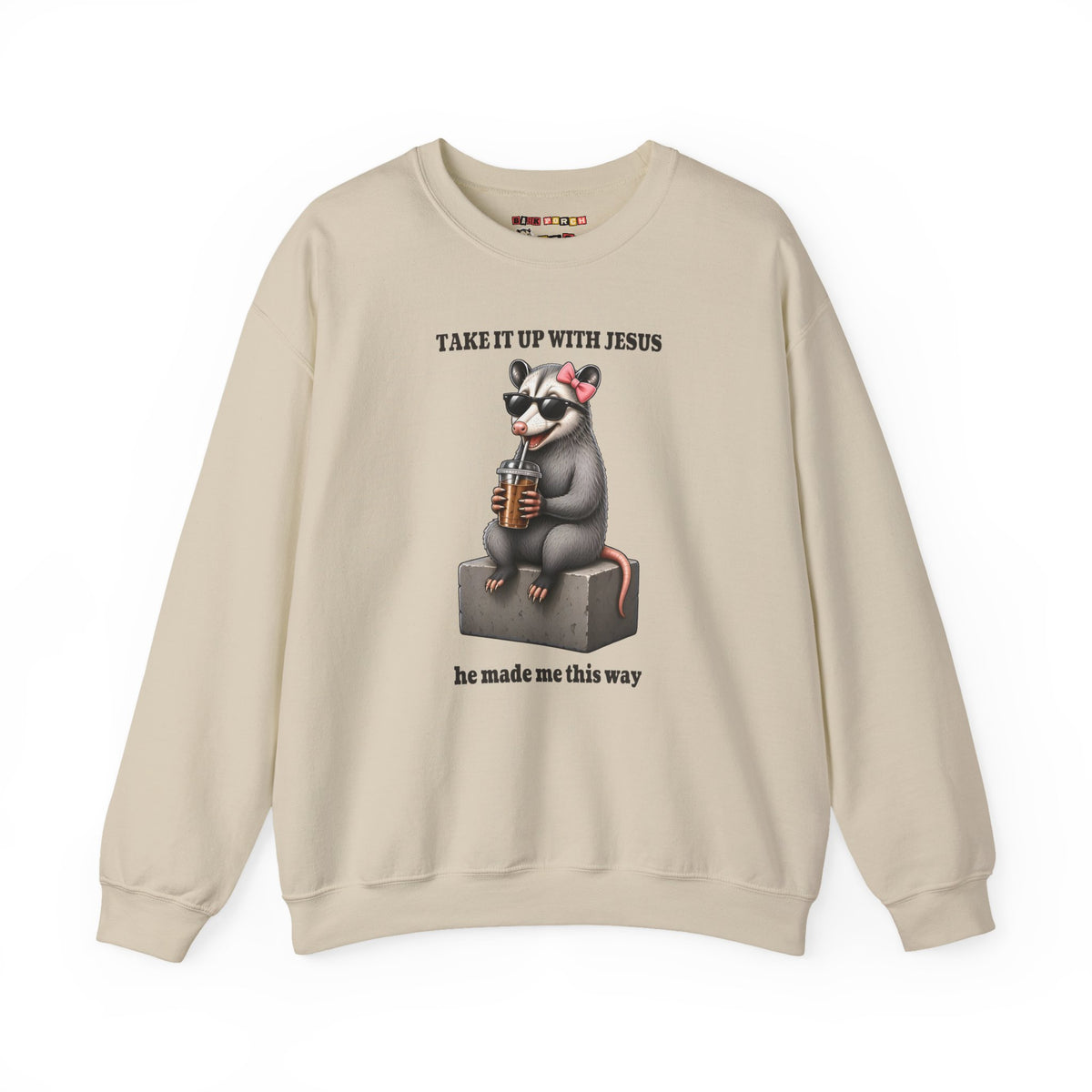 Take It Up With Jesus - Carla Sweatshirt