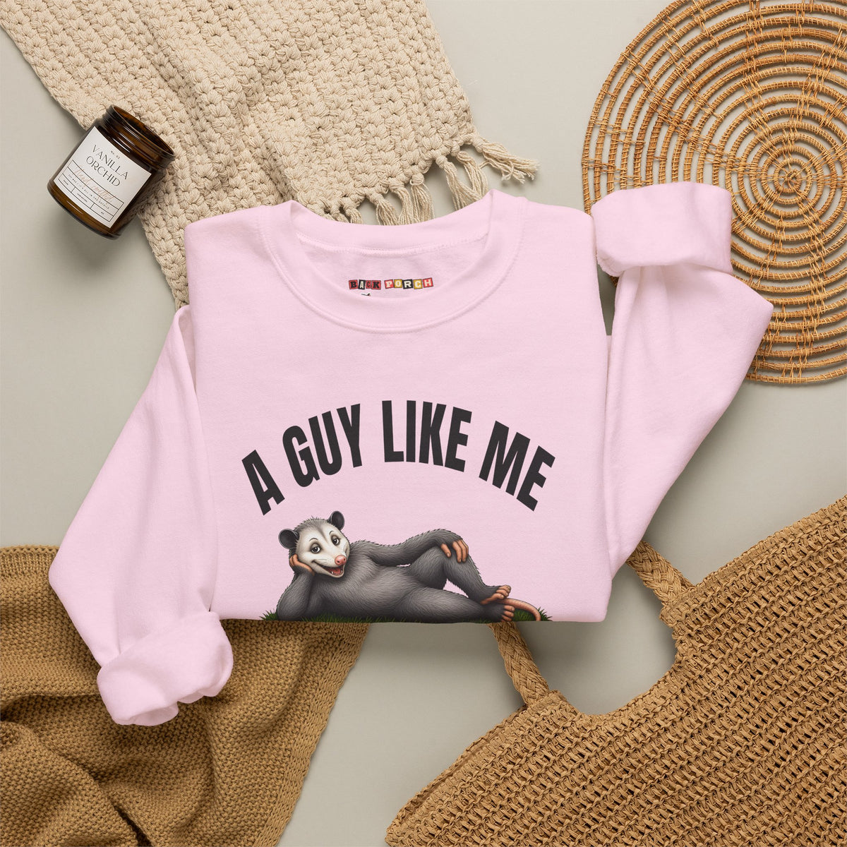 A Guy Like Me Is Hard to Find - Carl the Possum Sweatshirt
